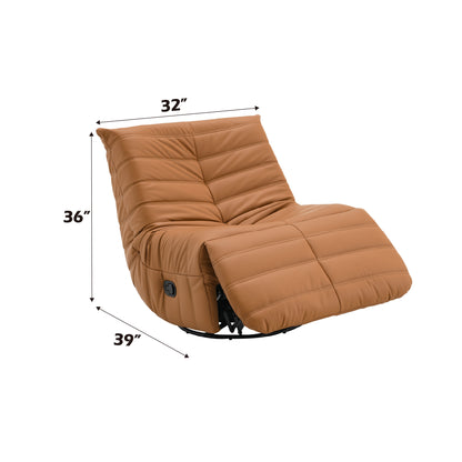 Talmon Glider Recliner w/Swivel - Orange