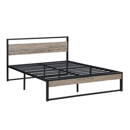 Namco Queen Size Metal Bed Frame - Black