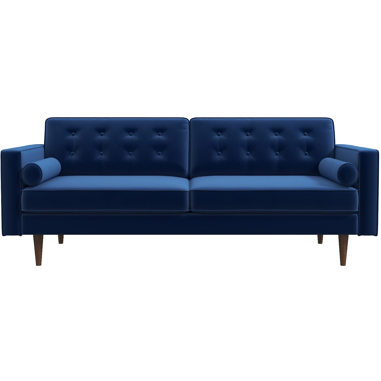 Casey Velvet Loveseat - Blue