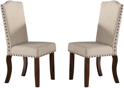 Ferna Upholstered Dining Chairs (Set of 2) - Cream