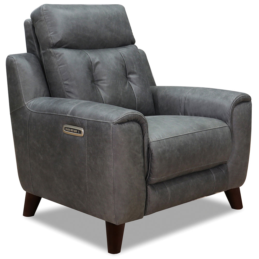 Torino Power Recliner Chair - Gray