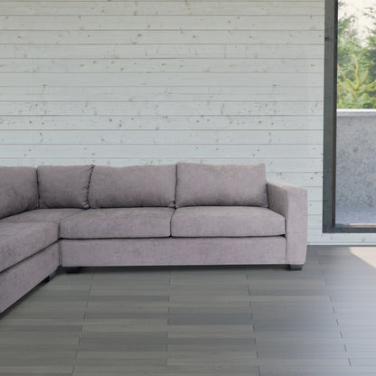 Cosmo L Shaped Sectional Sofas - CosmoGrey