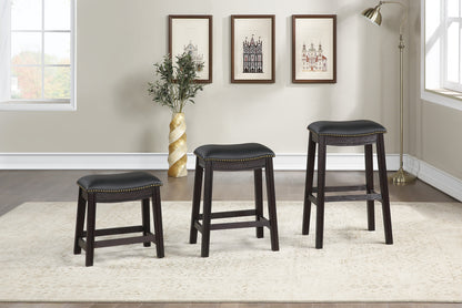 Noble Craft Bar Stool - Black Set of 2