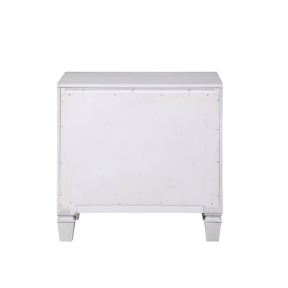 Katia Nightstand - Gray & White