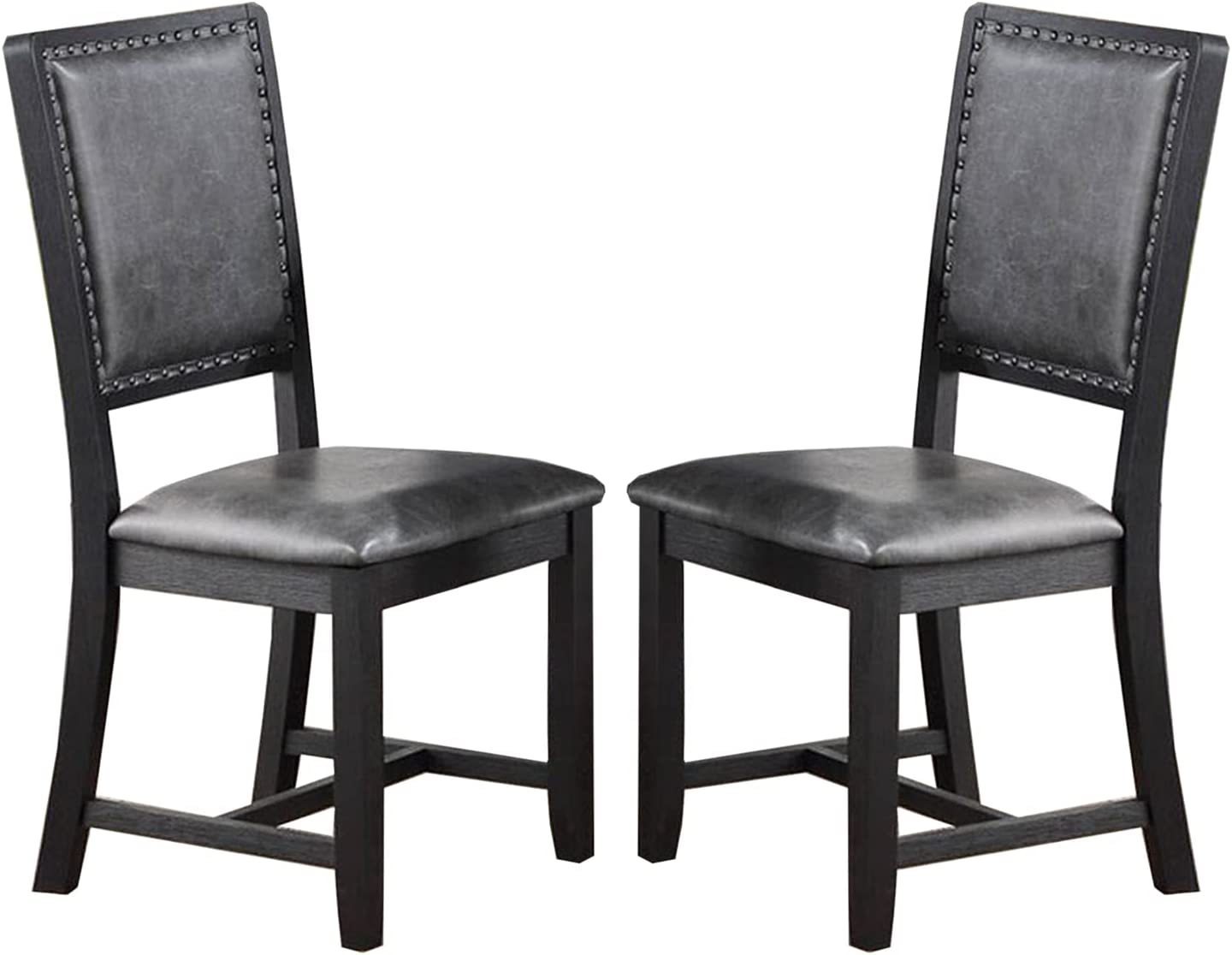 Benso Classic Dining Chair(Set of 2) - Gray