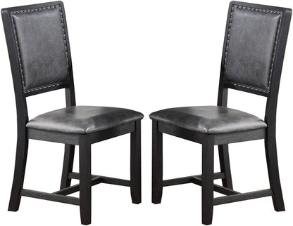 Benso Classic Dining Chair(Set of 2) - Gray