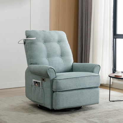 Vo 270 Degree Swivel Recliner Chairs - Green