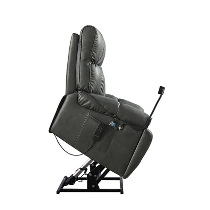 Emily Heating massage Recliner Chair - Gray