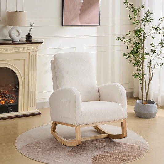 Lester Rocking Chair - Ivory