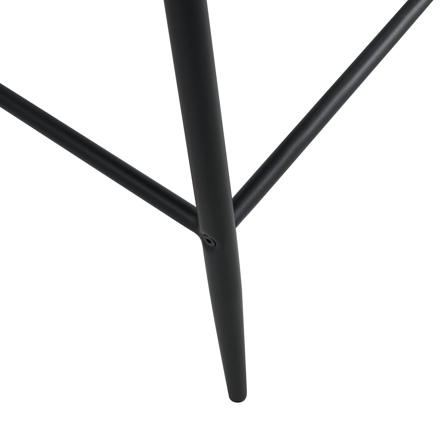 Zen Bar Stool  - Black Set of 2