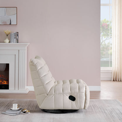 Seraphina  Rotatable Recliner Chair - Beige