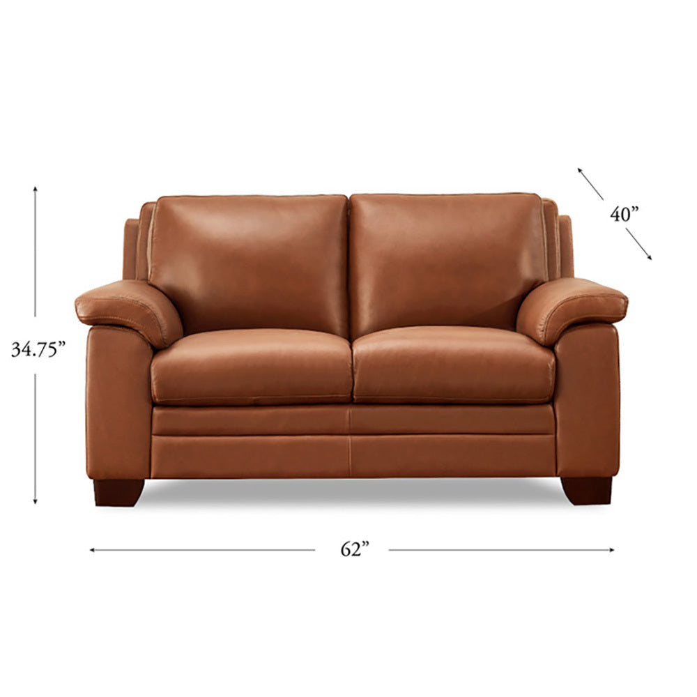 Magnum Leather Loveseat