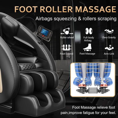 Zero One Massage Recliner with Zero Gravity Full Body Air Pressure