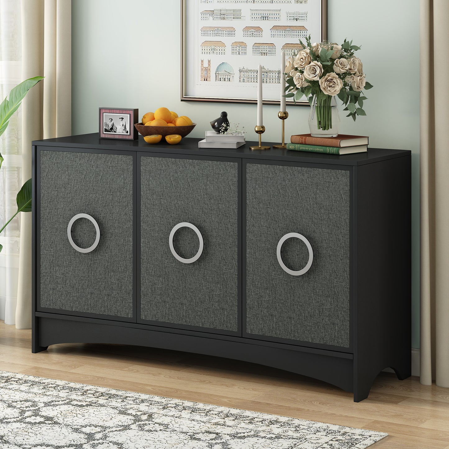 O Storage Cabinet - Black