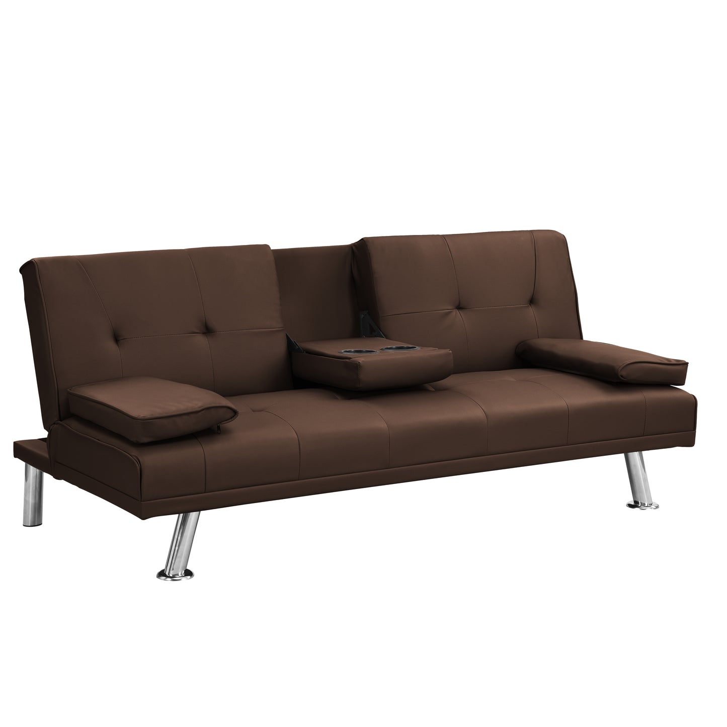 Devo Convertible Sofa Bed  - Brown