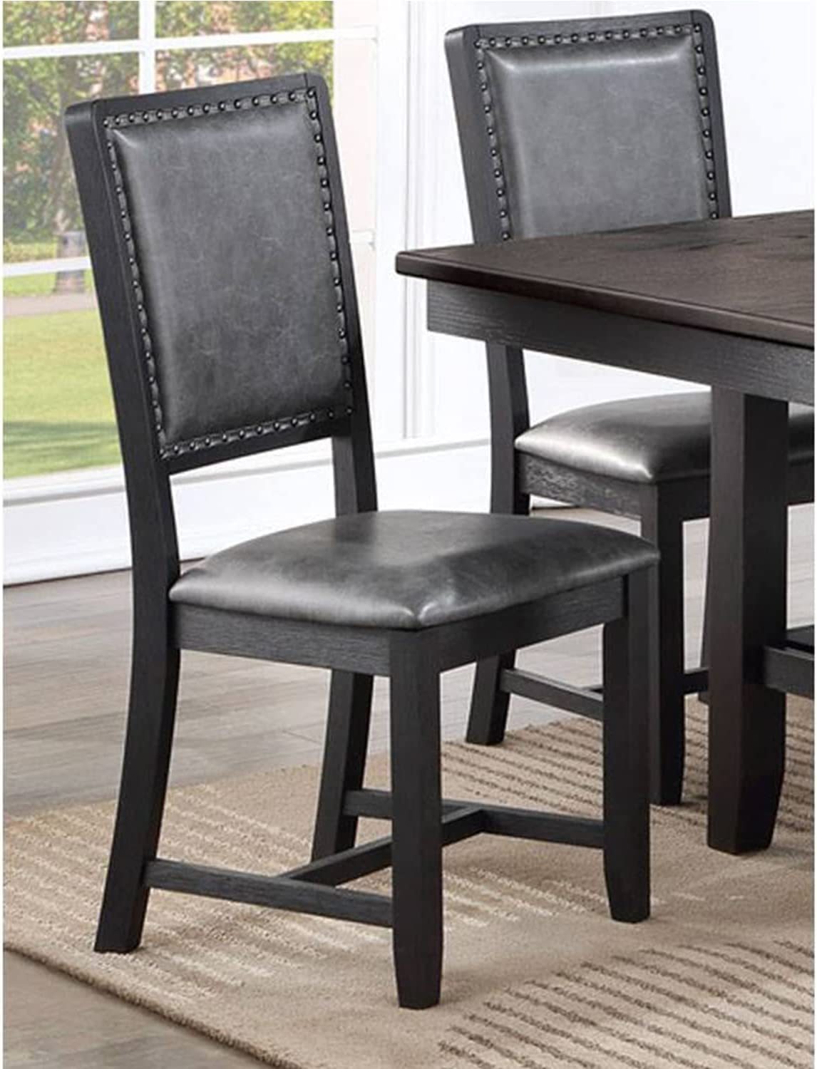 Benso Classic Dining Chair(Set of 2) - Gray