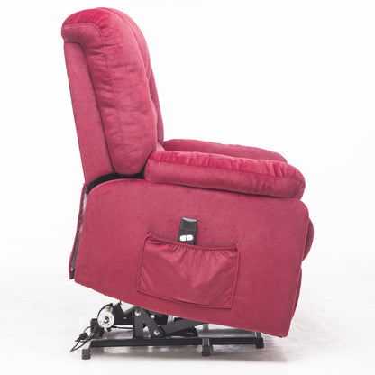 Duraplus Power Lift Recliner Chair - Red