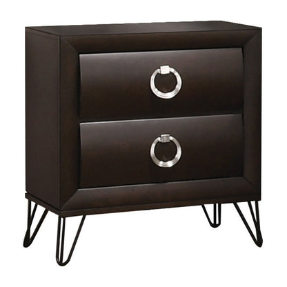 Tablita Nightstand -Dark Merlot