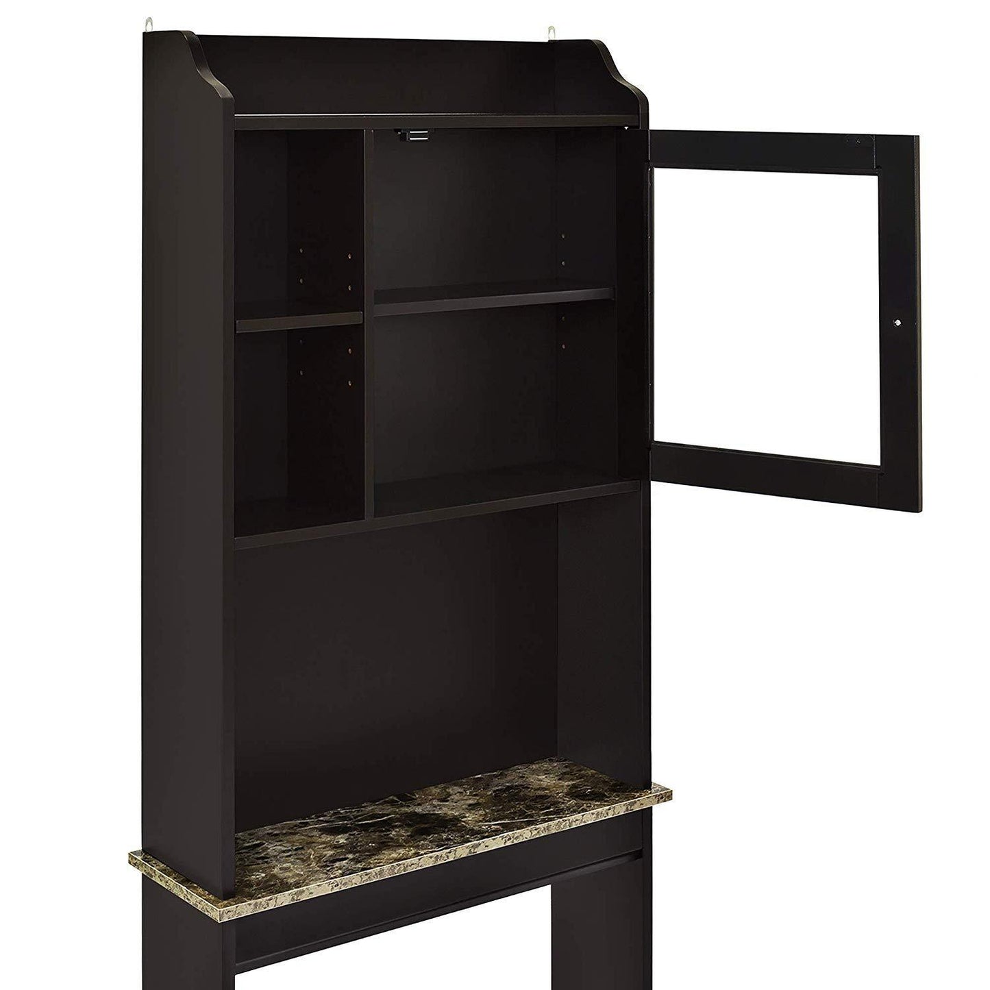 Hana Over The Toile Organization Wood Storage Cabinet - Espresso