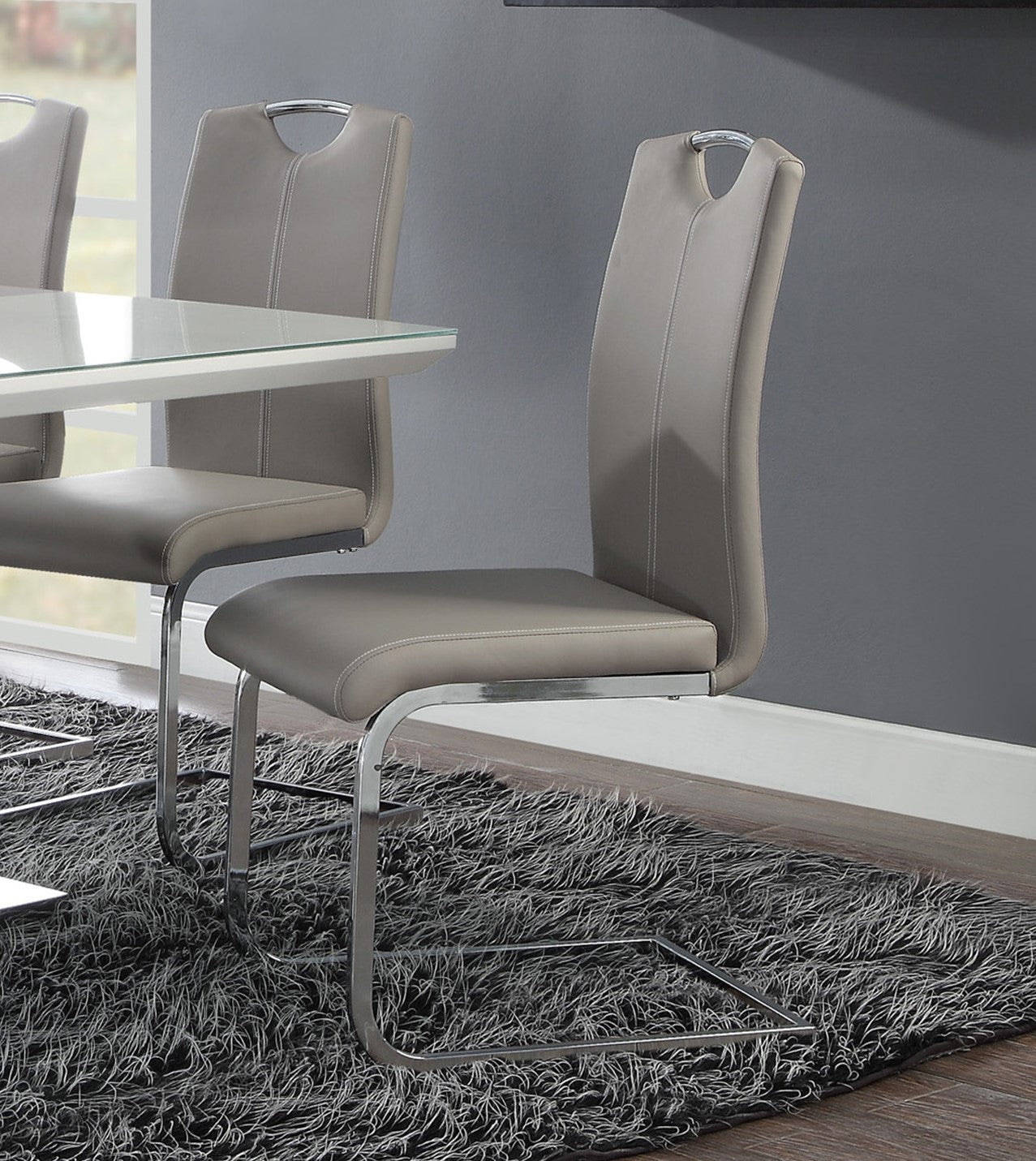 Vickie Dining Chair (Set of 2) - Gray