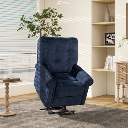 Irwin Power Lift Recliner Chair - Navy Blue