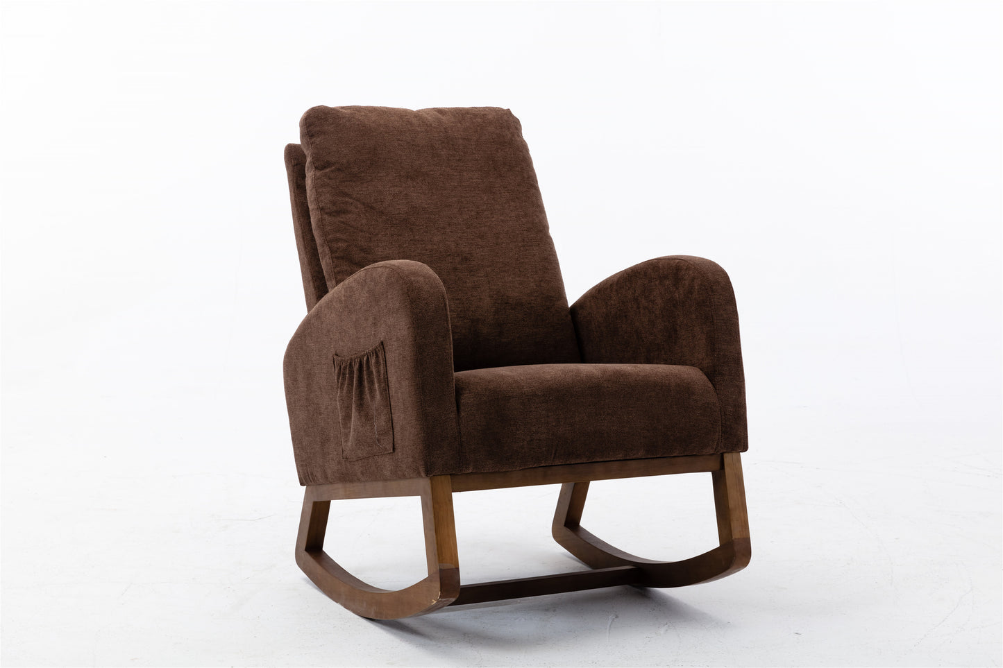 Frazer Rocking Chair - Coffee