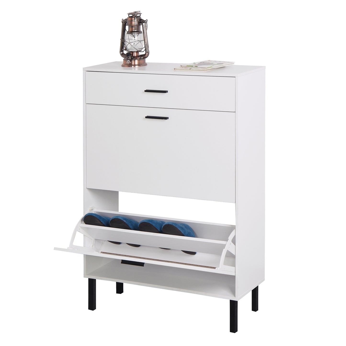 Jona Shoe Cabinet - White