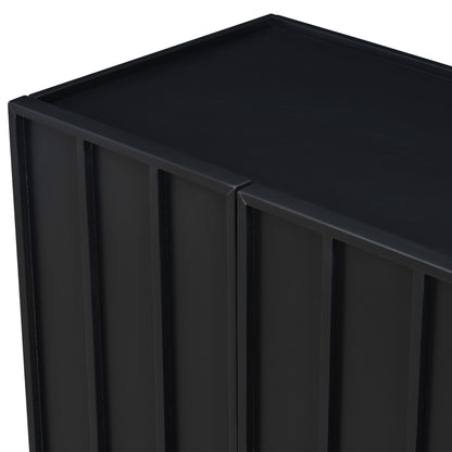 Coreen Storage Cabinet - Black