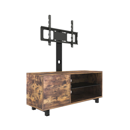 Muvi TV Stand Console - Rustic Brown