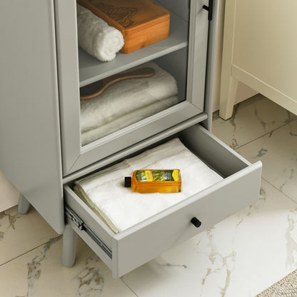 Warner Bathroom Storage Cabinet - Gray