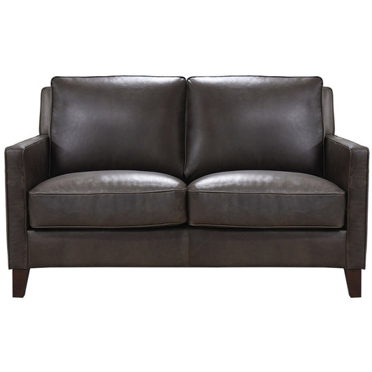 Ashby Waxy Pull-up Leather Loveseat