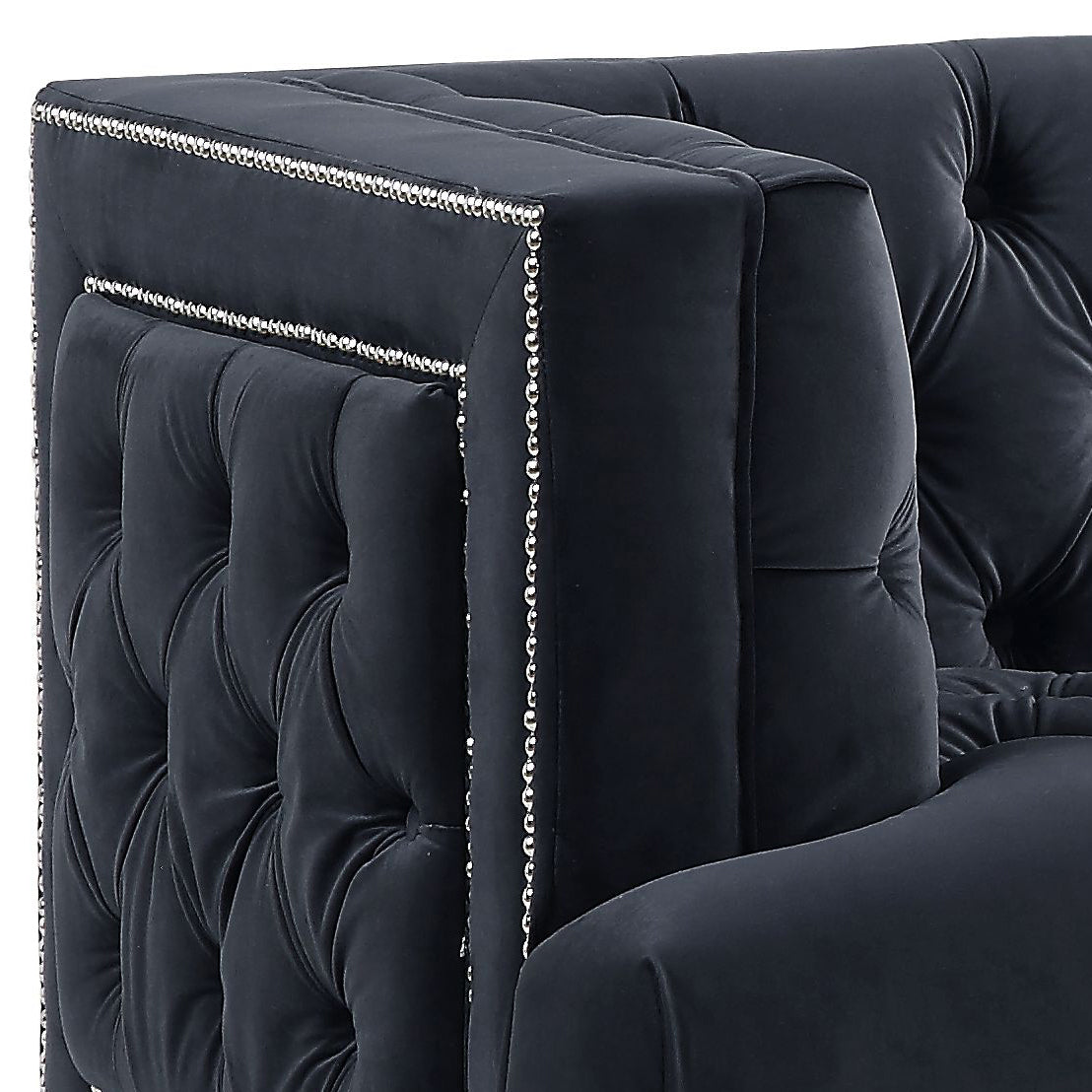 Ansario Velvet Loveseat