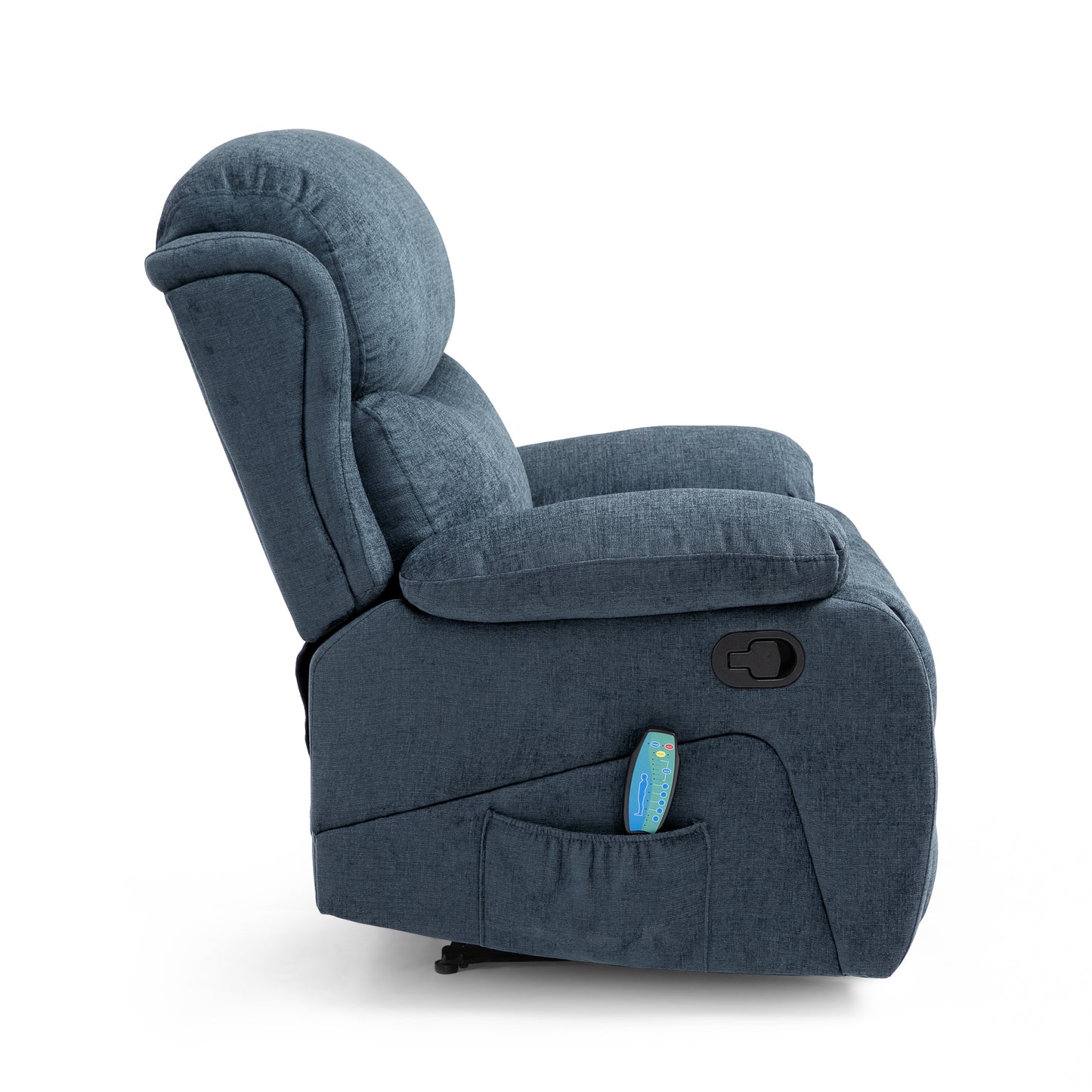 Kramer Massage Recliner Chair - Charcoal