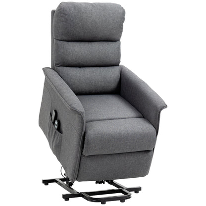 Ross Power Lift Chair with Vibration Massage - Gray