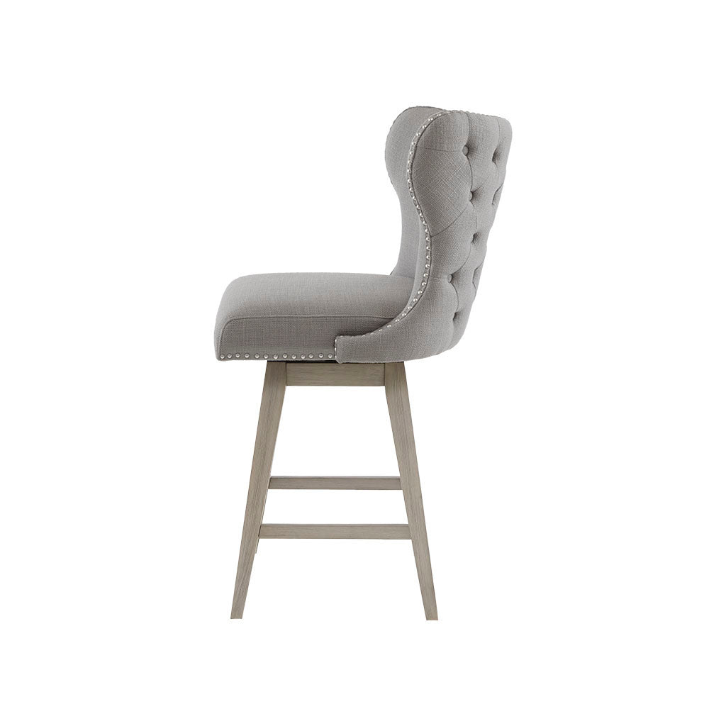 Savona Swivel Counter Stool - Gray