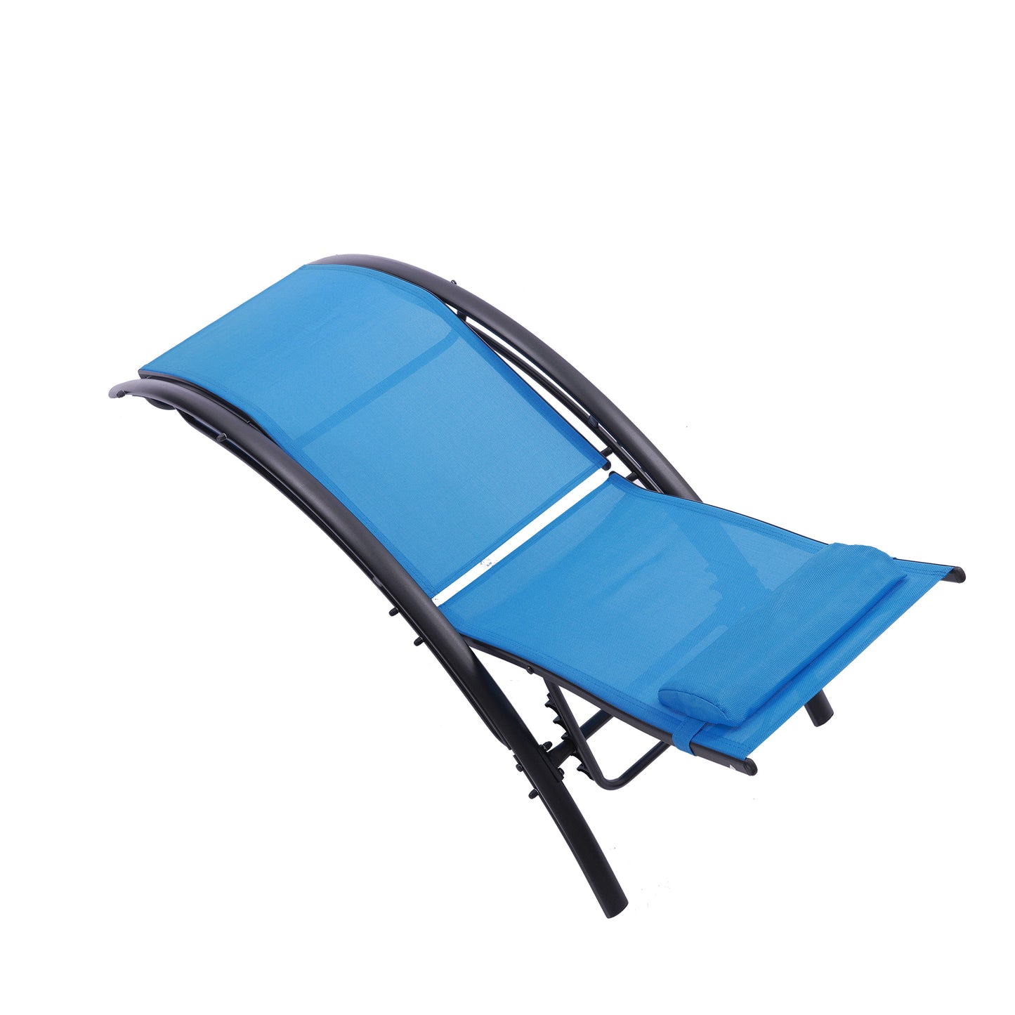 Blosso Outdoor Chaise Lounges (Set of 2) - Blue