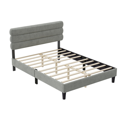 Wee Queen Size Bed Frame - Light Gray