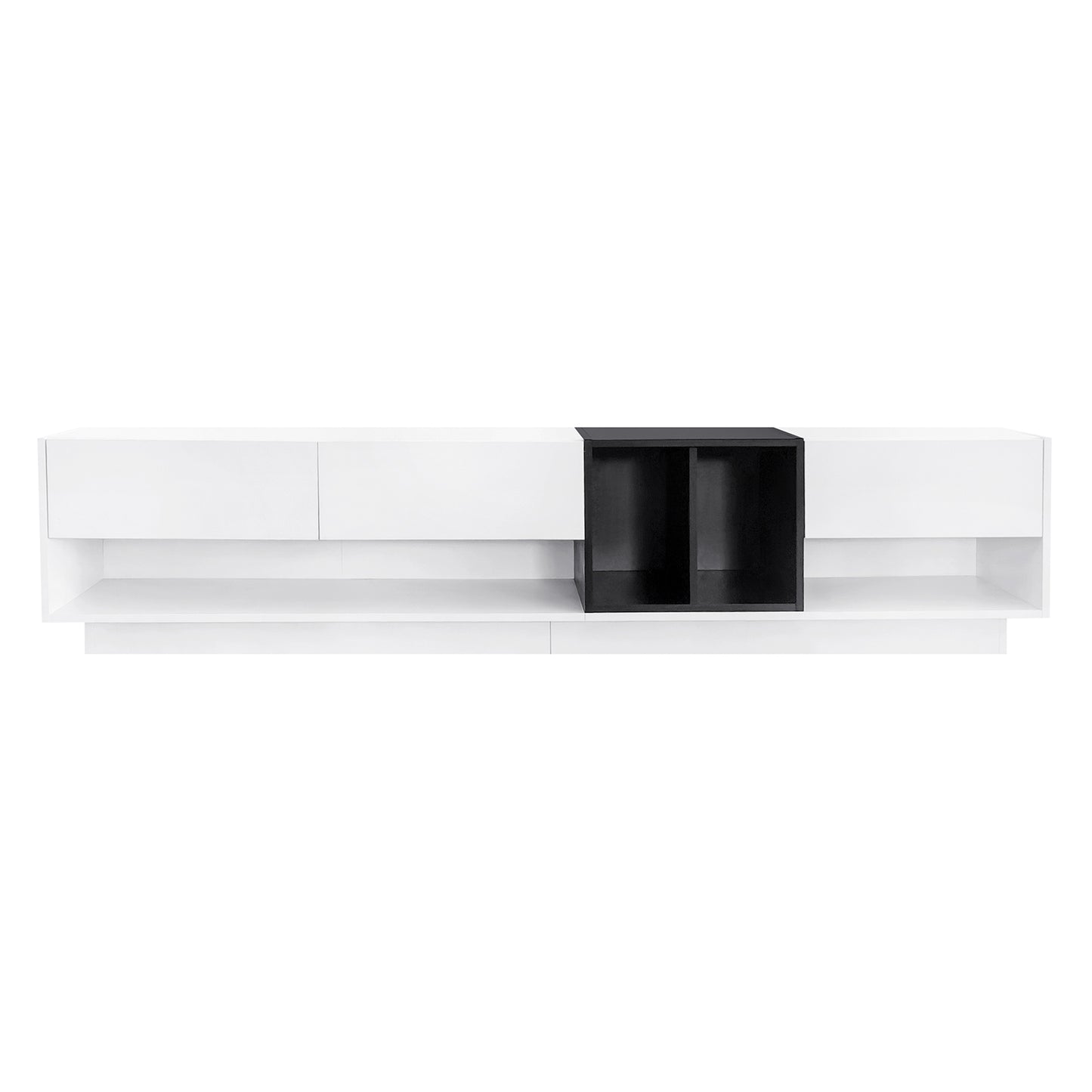 Moka Sleek TV Stand - White