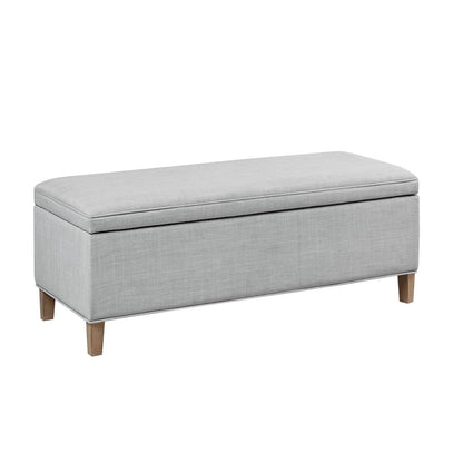 Elega Bench Storage - Light Gray