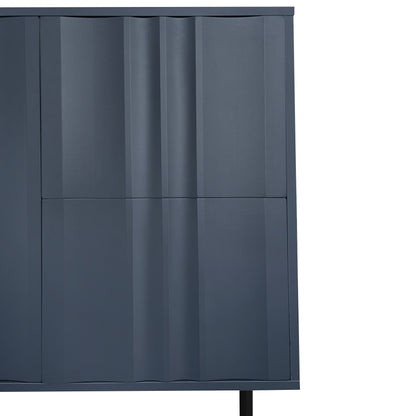 Noza II Sideboard Buffet Cabinet - Navy Blue