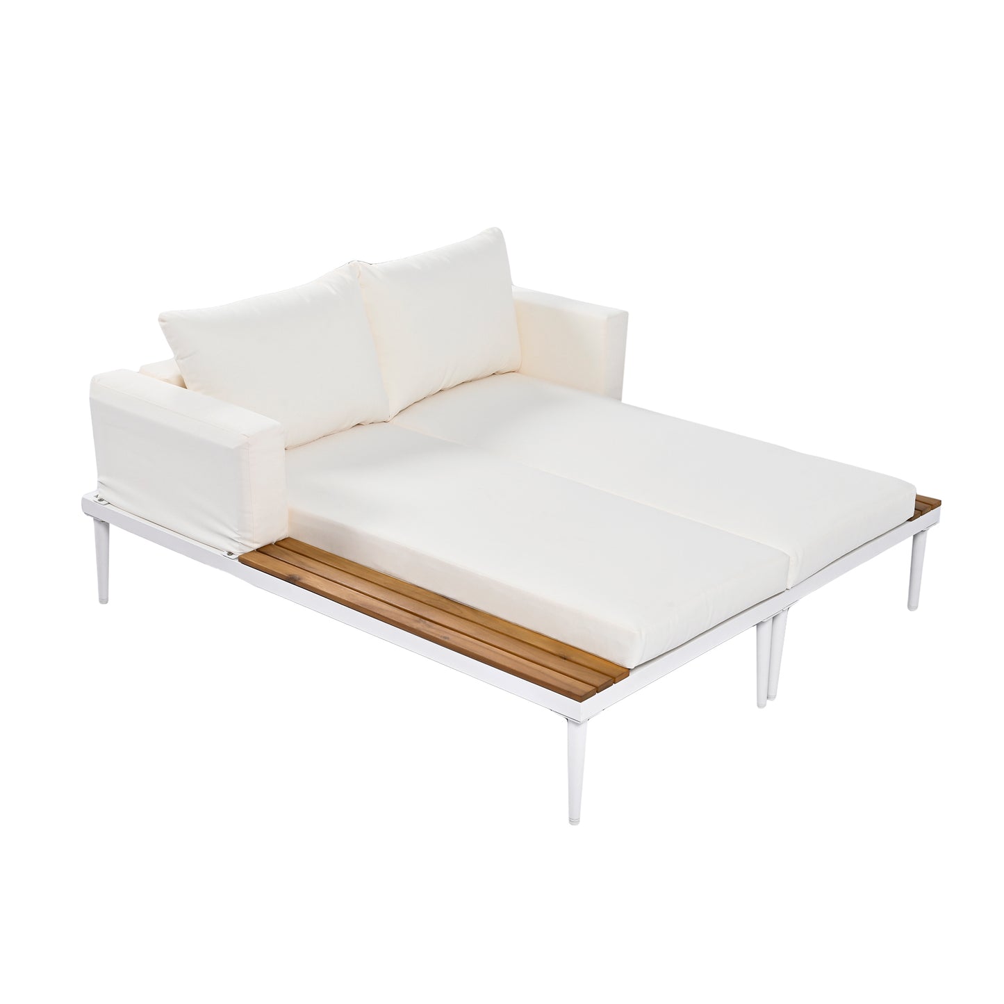 Herta Outdoor Daybed Patio - Beige