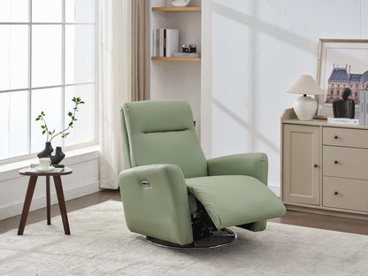 Mosley Swivel Glider Recliner Chair - Green