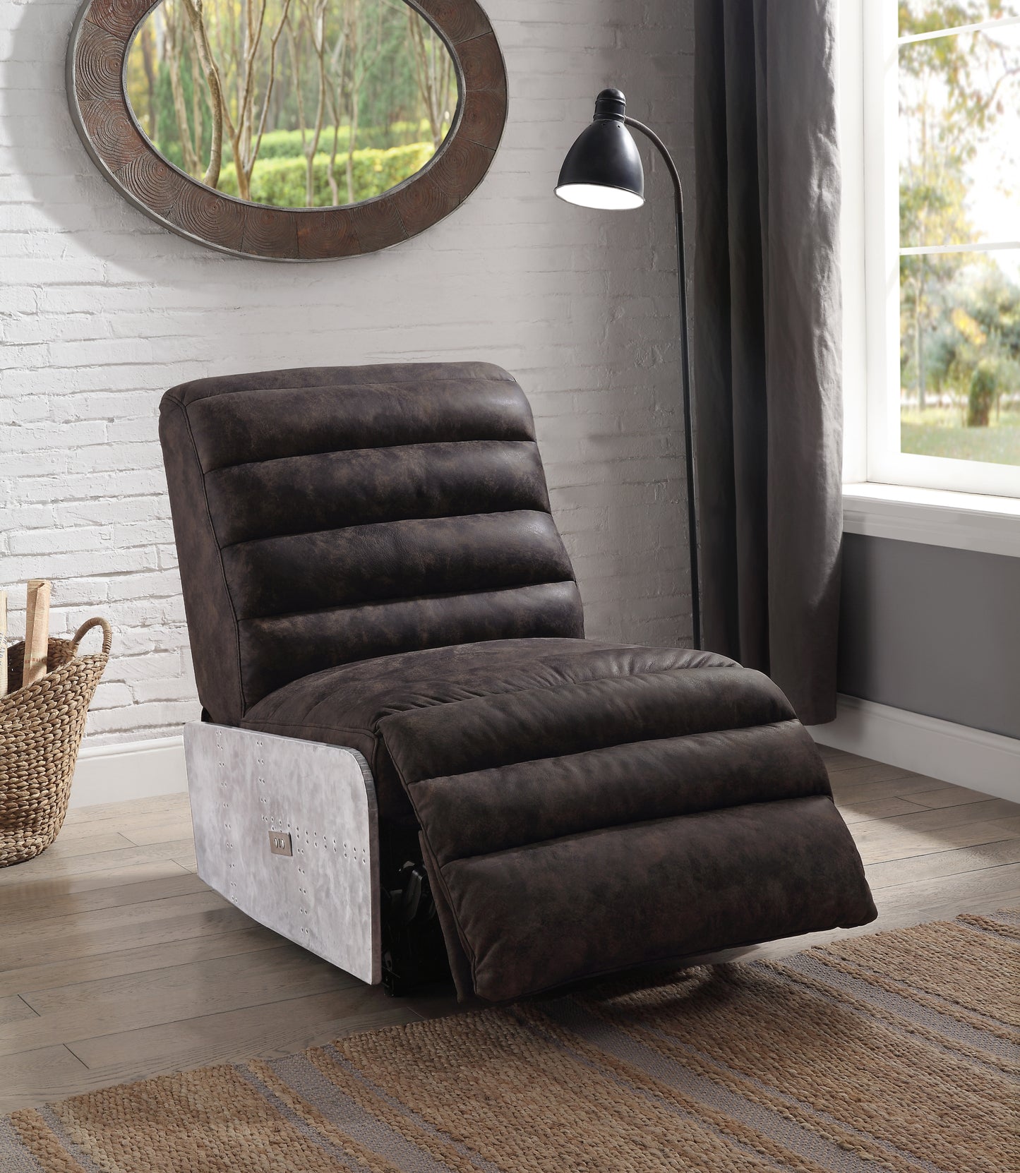 Ozone Power Motion Recliner 2-Tone - Brown