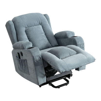 Parsons Power Lift Recliner Chair - Blue