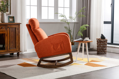 Frazer Rocking Chair - Orange