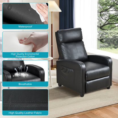 Howell Recliner Chair - Black