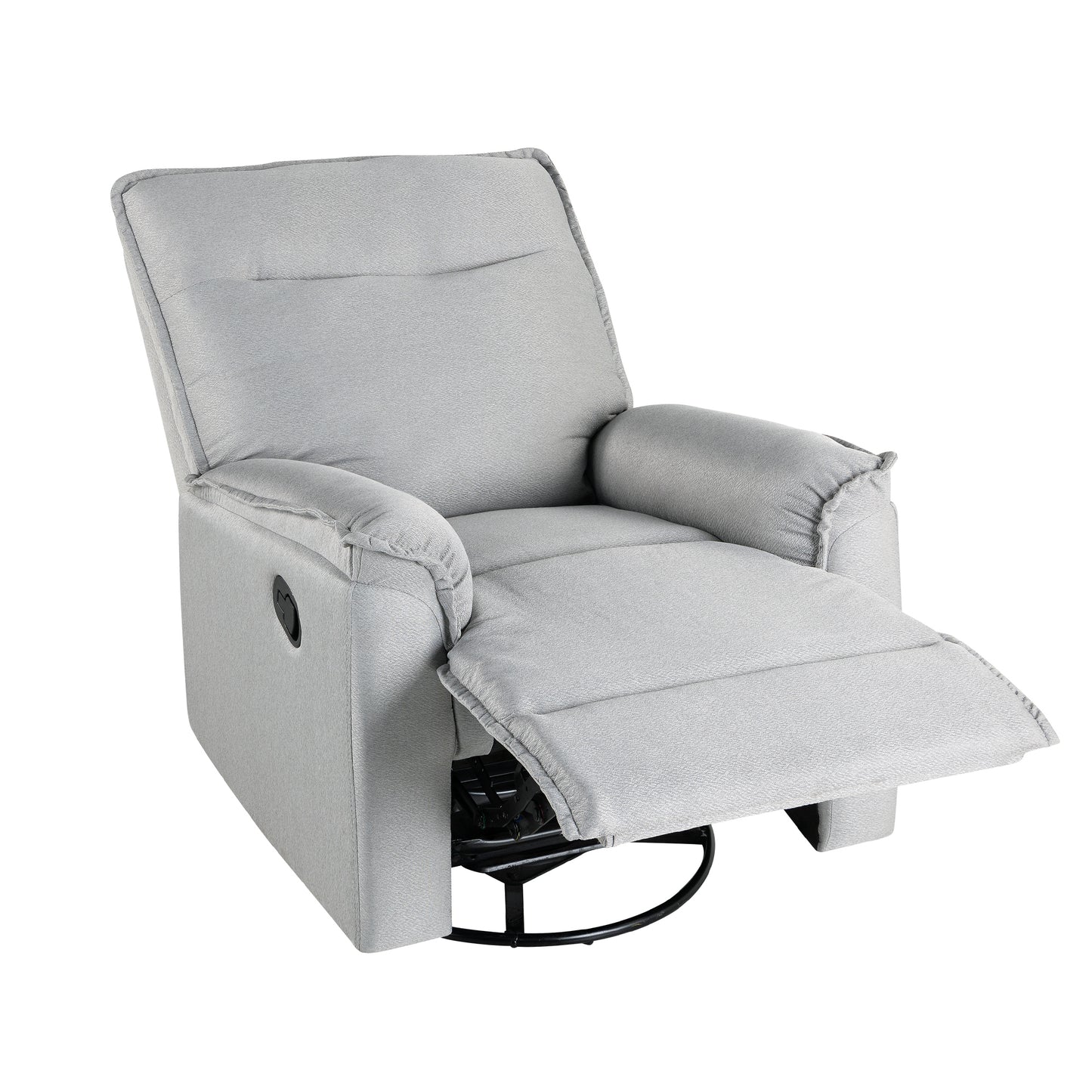 Hano 360° Swivel Recliner Chair - Gray