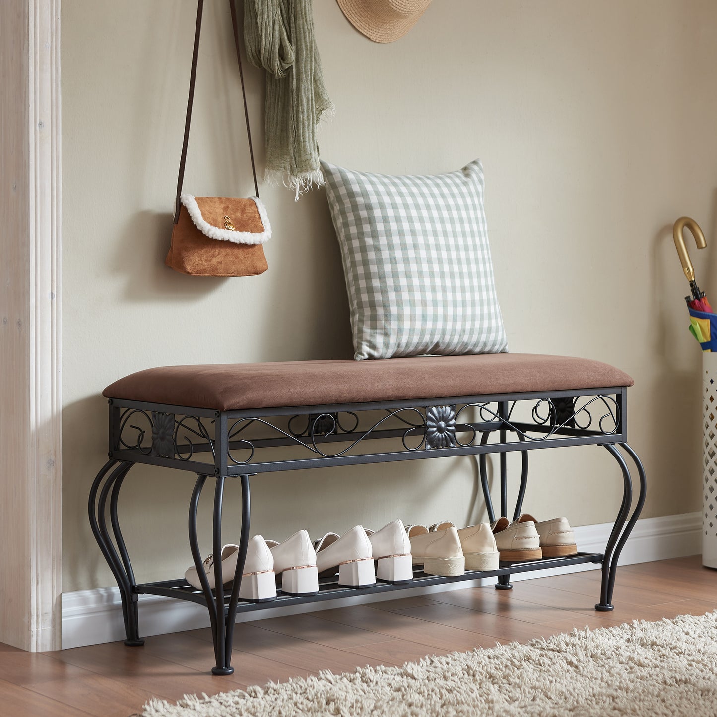 Esha Shoe Rack Bench