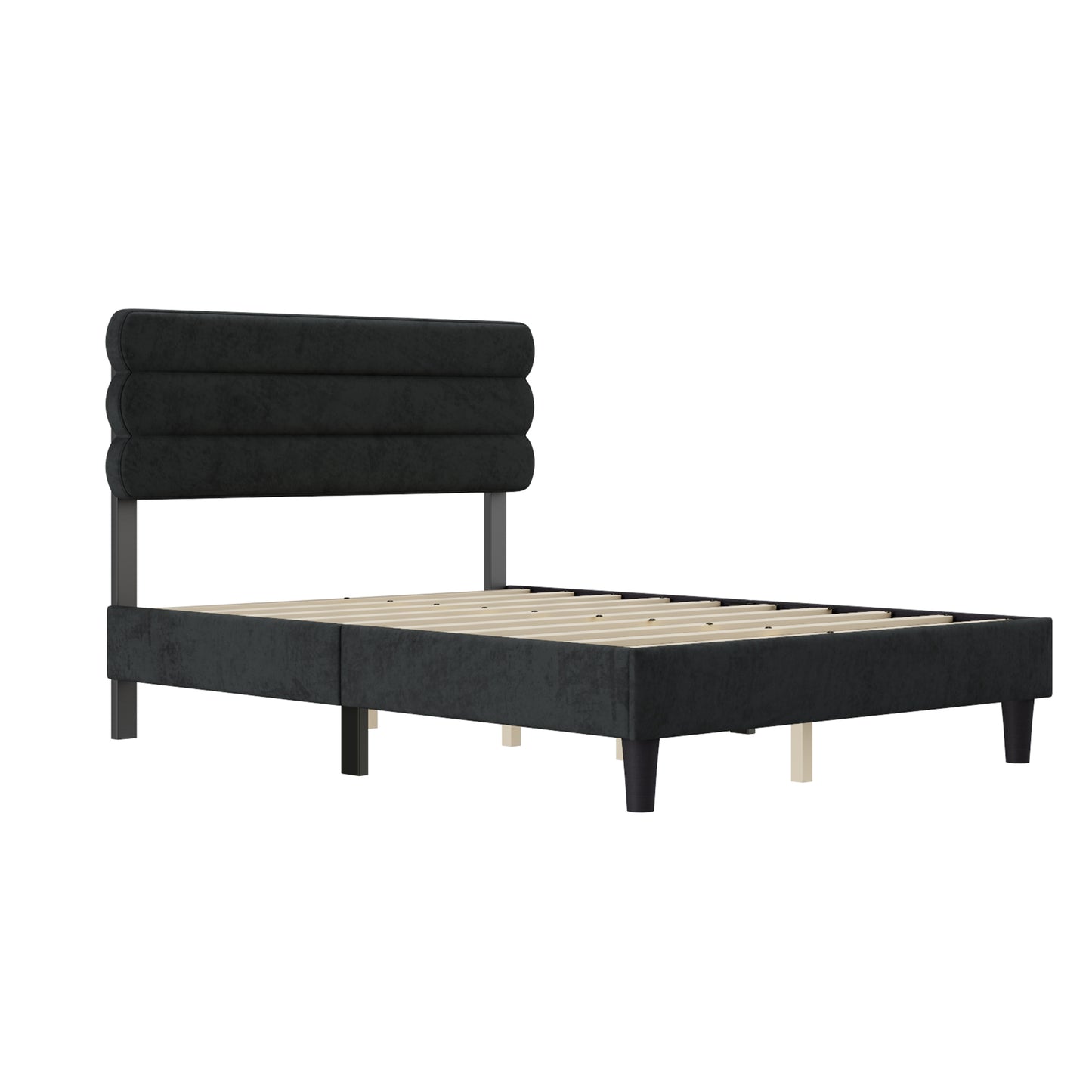 Wee Full Size Bed Frame - Dark Gray