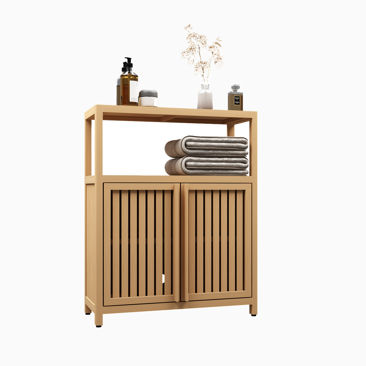 Kori II Bamboo Storage Cabinet